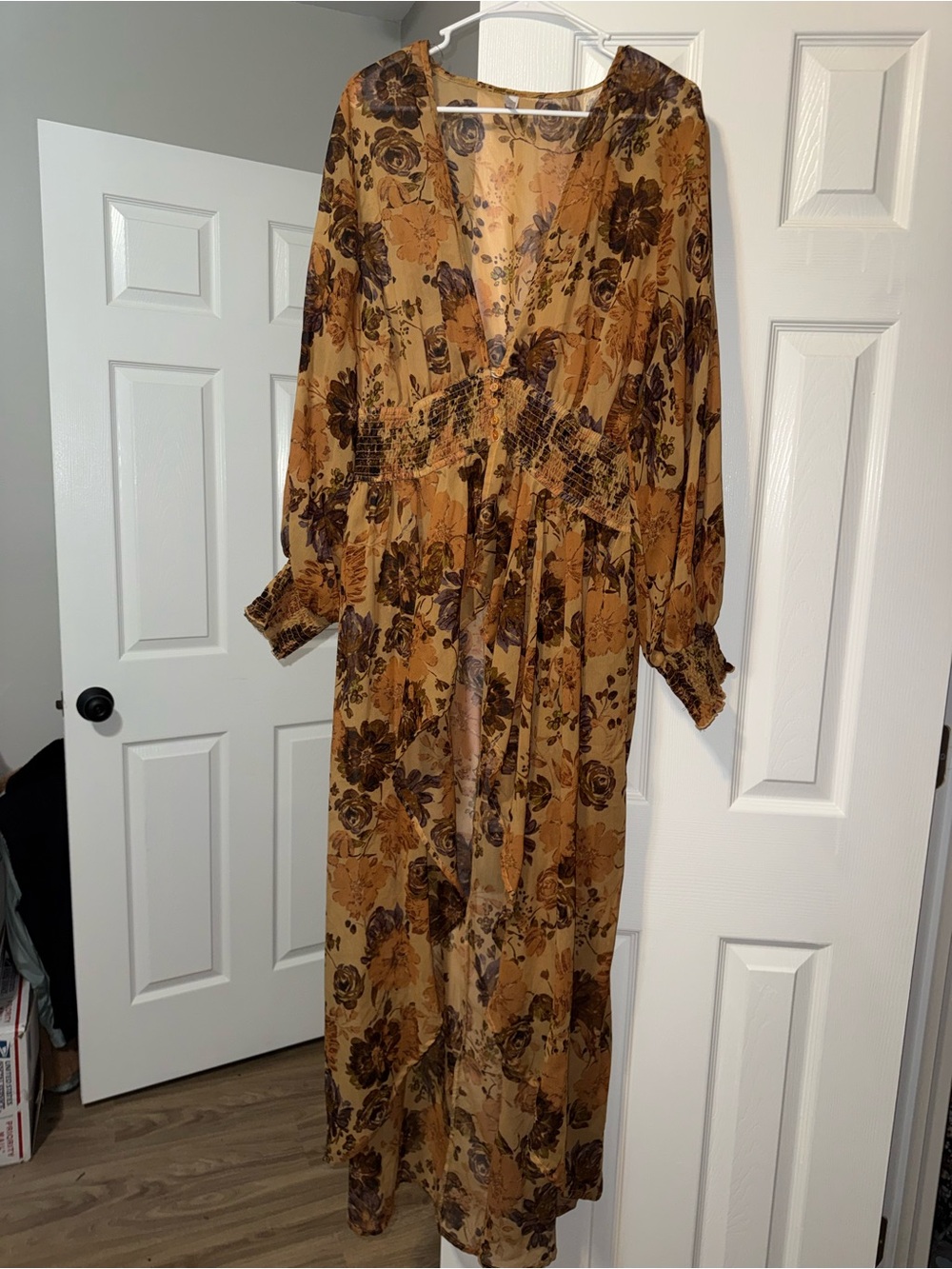 Live 4 Truth Mustard Floral Long Sleeve Top